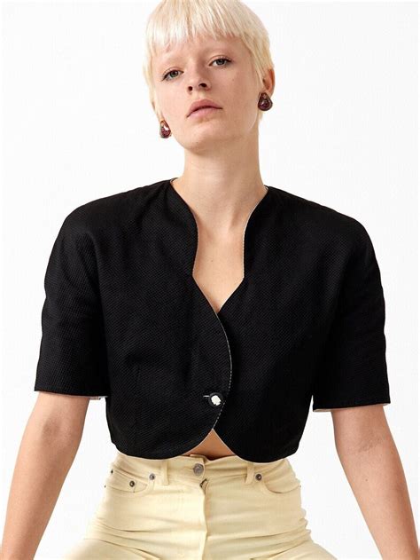 bolero nero pelliccia fendi|Fendi Bolero Jackets for Women .